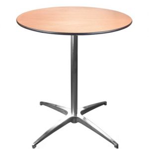 30″ Round Cocktail Table (Standing Height, Tall)