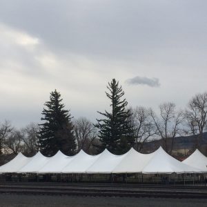 40×160 Pole Tent