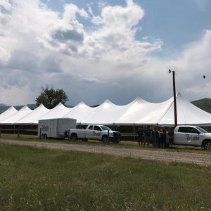 40×180 Pole Tent