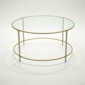 Brass Glass Coffee Table