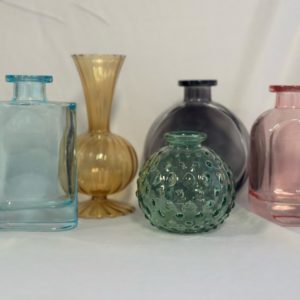 Colored Bud Vase – Vintage Variety