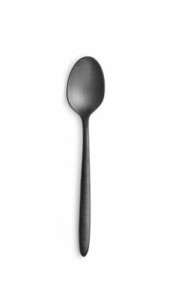 Brushed Black Teaspoon