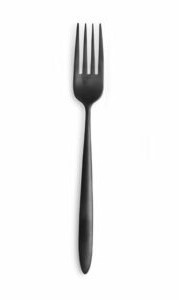 Brushed Black Dinner Fork